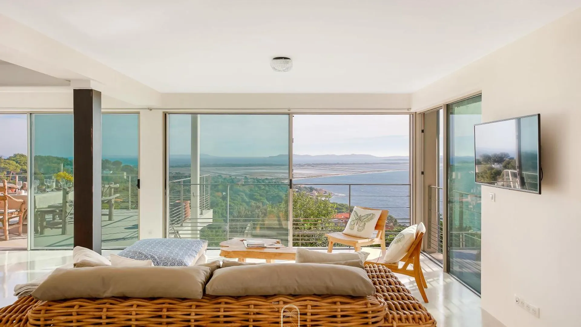 Villa La Vigie Mont Des Oiseaux Vue Mer Panoramique By Hc Hyères Franciaország
